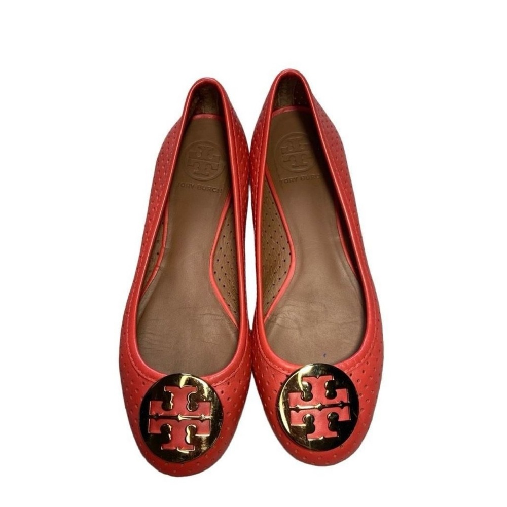 Tory Burch Riva Ballet Slipper, Size 6.